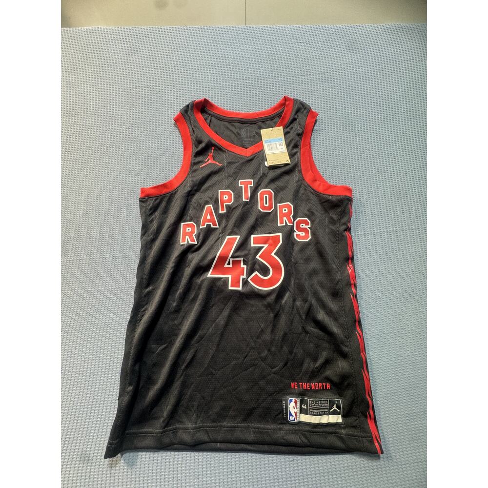 Jordan RAPTOR Basket Ball Men Jersey Sz M‎ Black Brand New